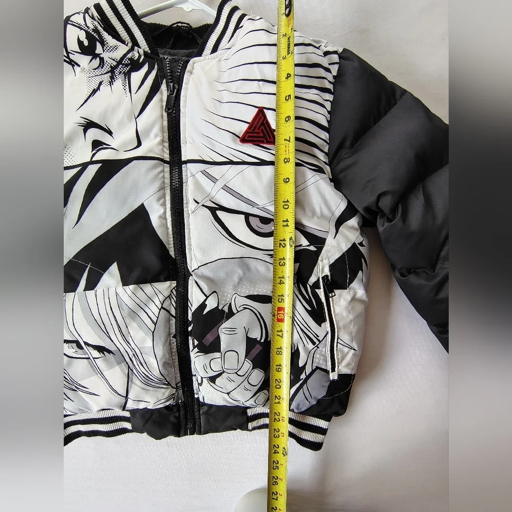 Black Pyramid Arctic Expedition Puffer Jacket Black And Grey  Size L
